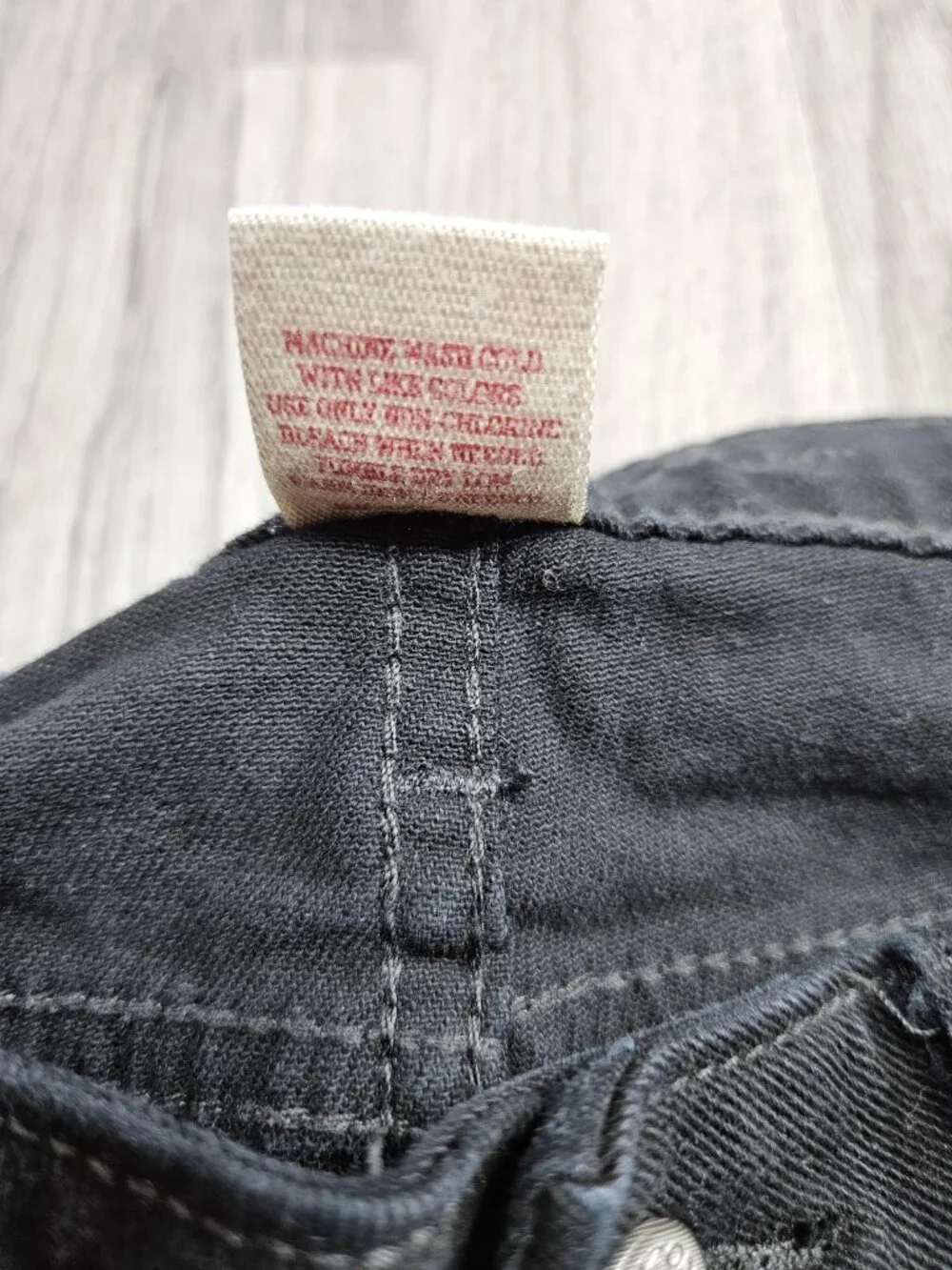 Arizona Jean Co Low Rise Super Skinny Jeans Juniors 5 Black‎ Stretch Denim